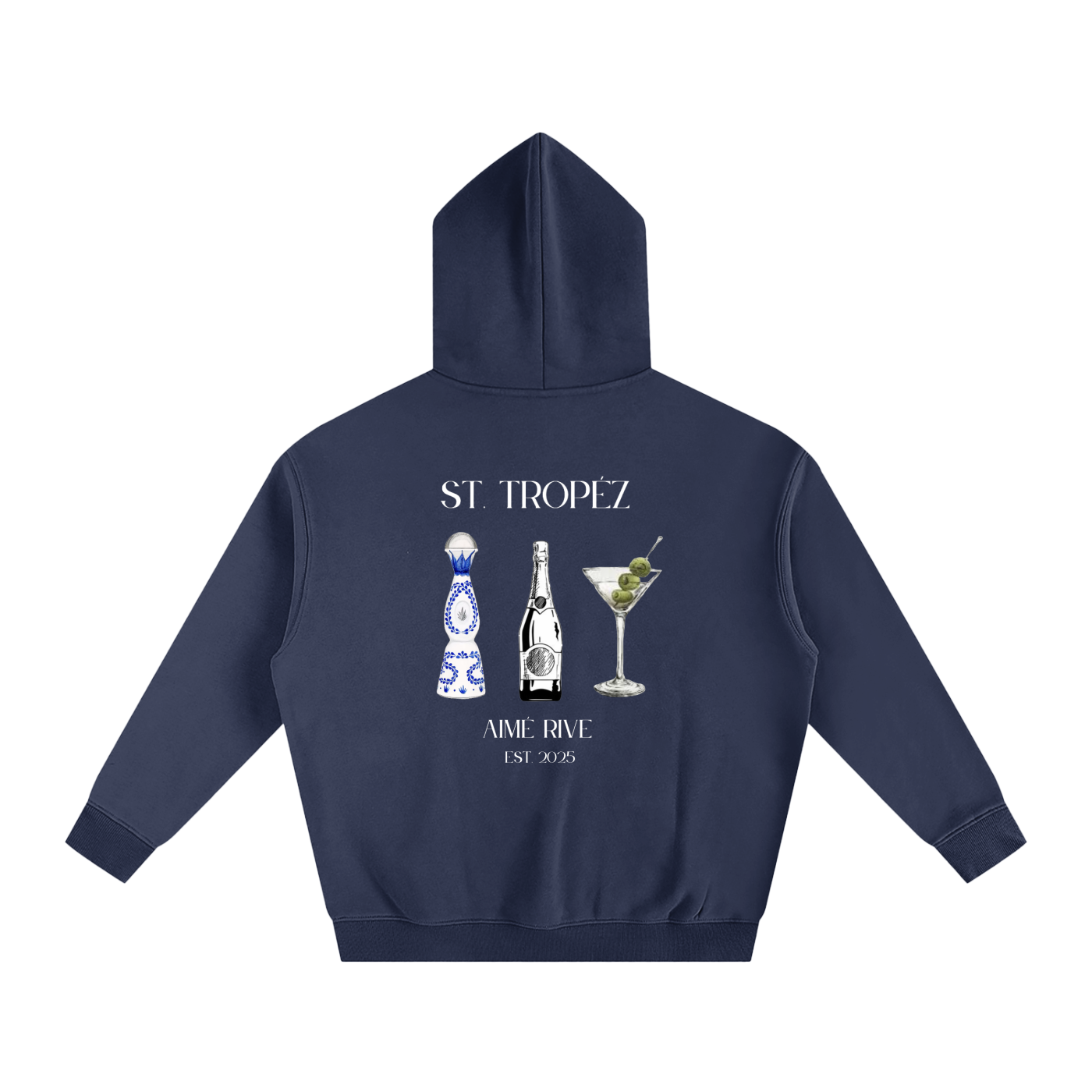 Aimé Rive Oversized Hoodie St. Tropéz