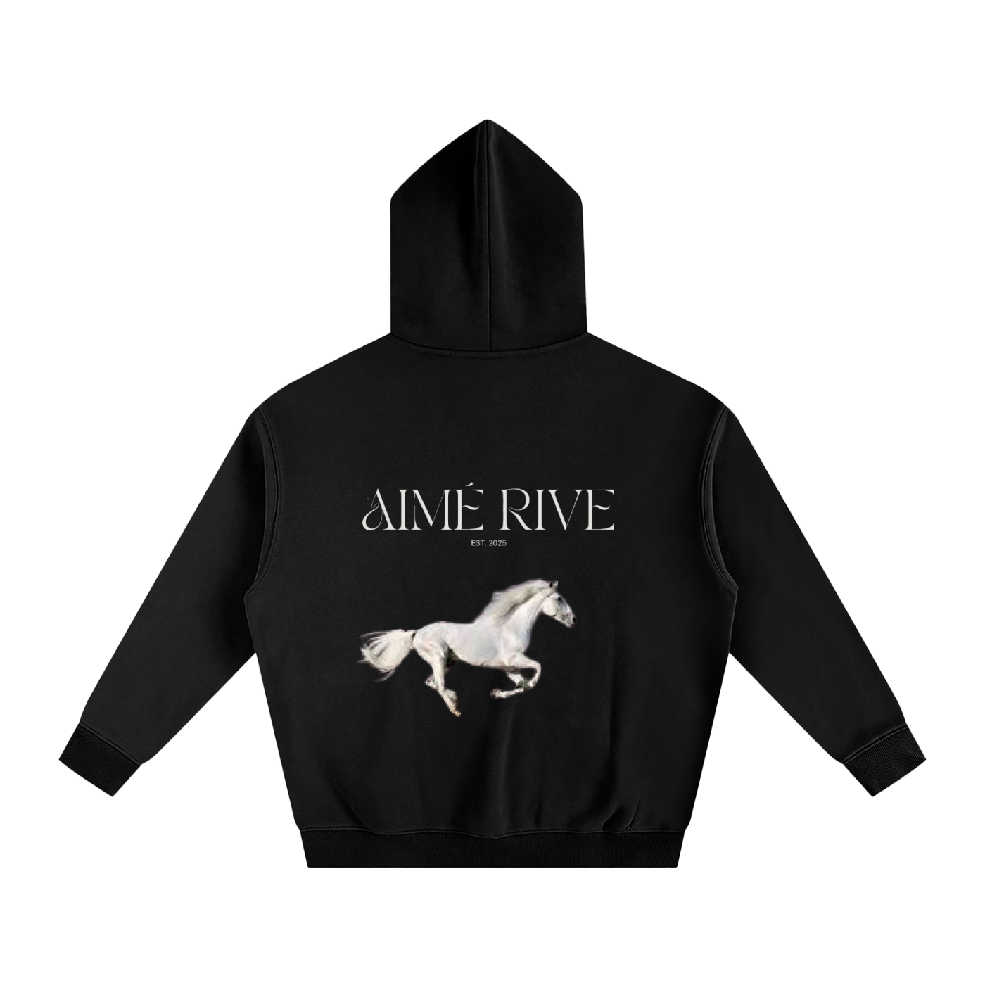 horse,hoodie,style,oversized,simplistic